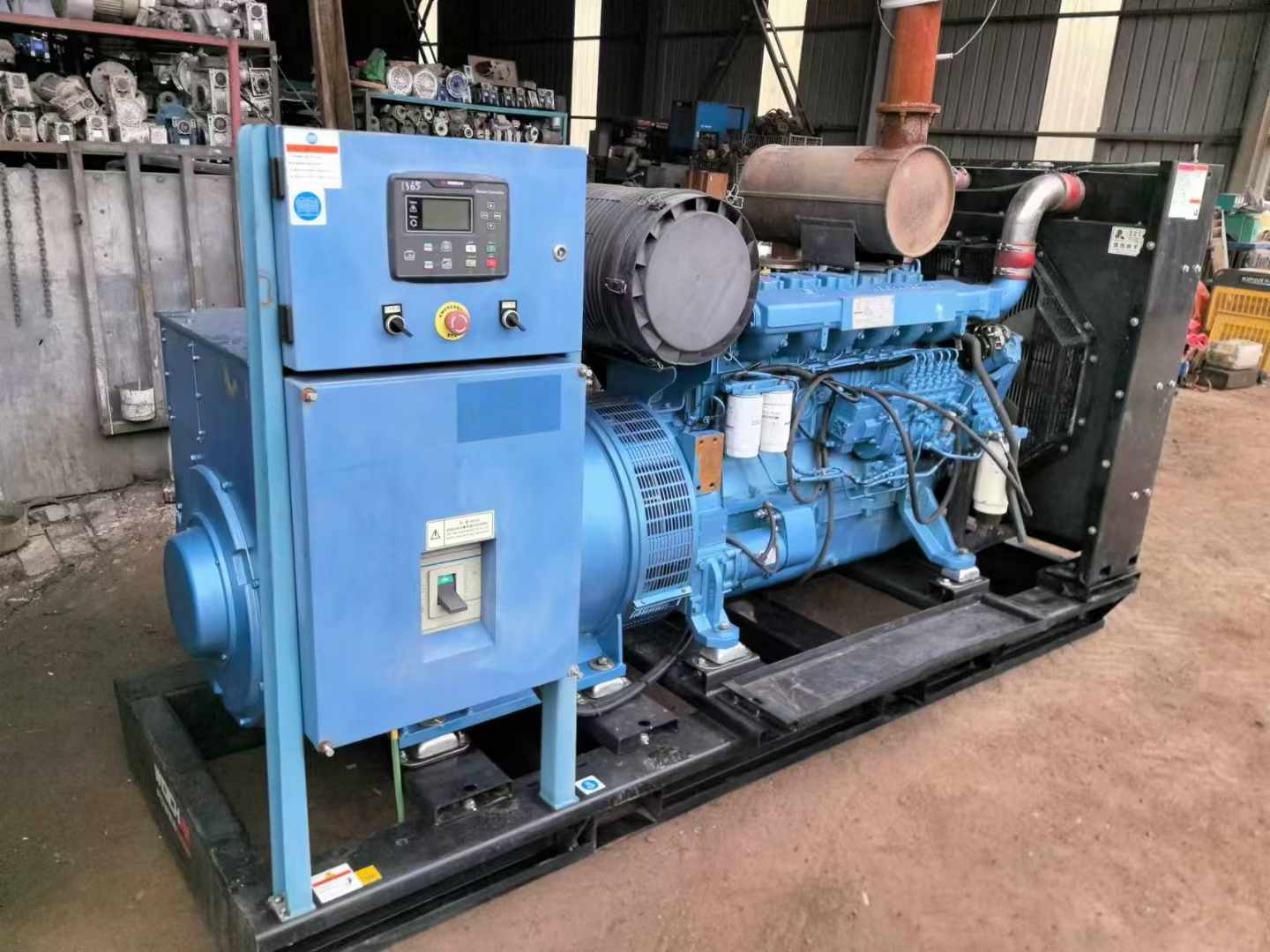 霞山500kW 柴油发电机组可带动设备功率的计算公式是什么？