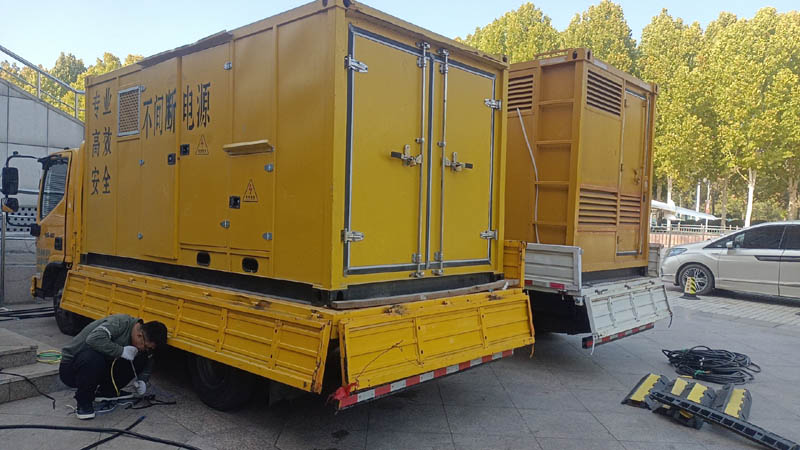 霞山柴油发电机组和UPS电源配合使用时的注意事项